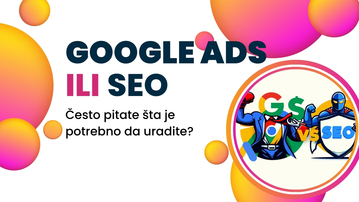 google ads ili SEO